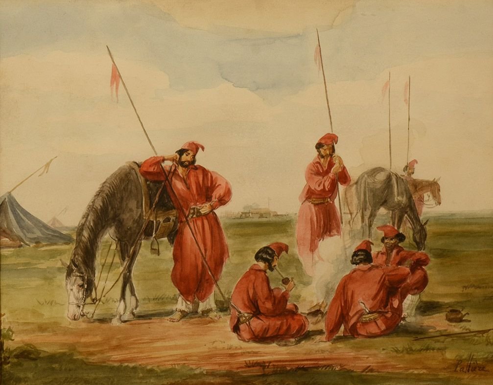 Los soldados de Rosas (1851)