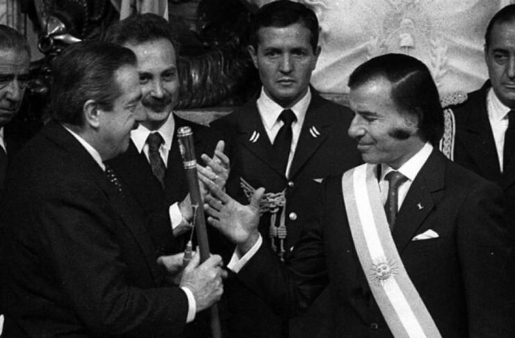 Carlos Menem Presidente - 1989