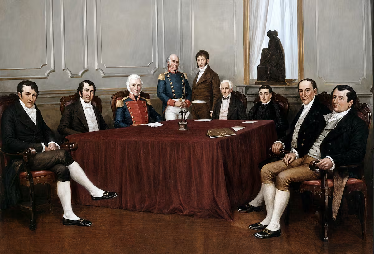 Miembros de la Primera Junta