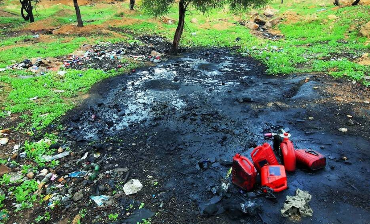 Contaminación del suelo y de las napas subterráneas [Foto: InfoCampo]